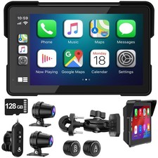 Motorcycle Dash Cam Front and