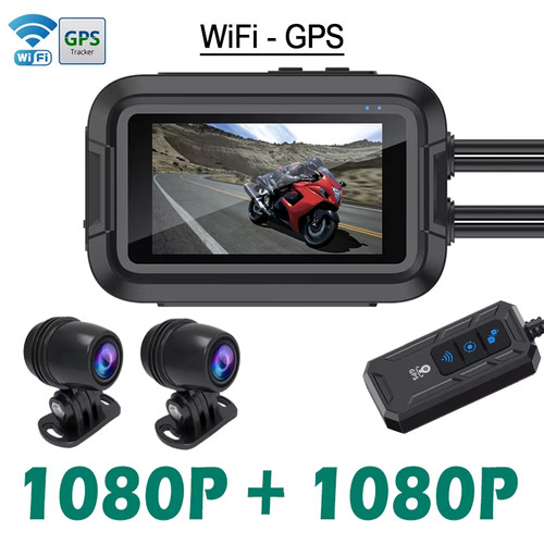 Dual 1080p moto dvr full - full, body