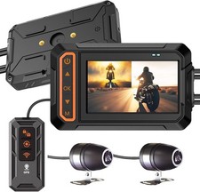 Dash Cam Moto, 3'' LCD