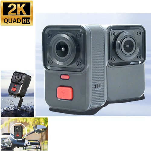 Dash cam moto wifi doppia - cam,