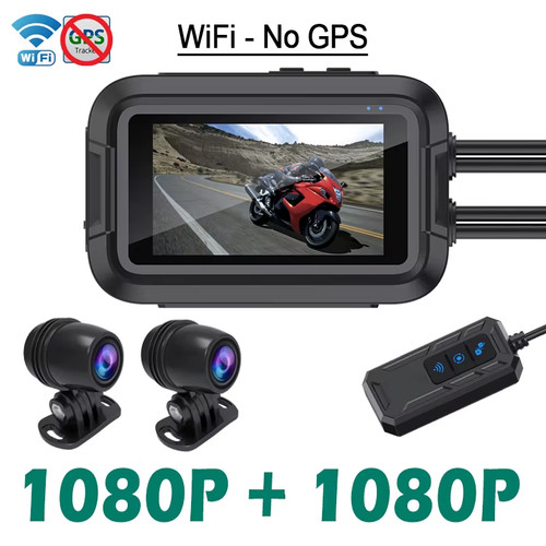 Dual 1080p moto dvr - dual,