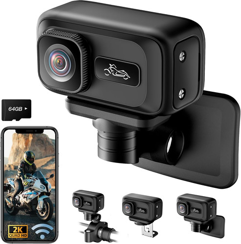 Dashcam moto wifi 120 - moto, 120°