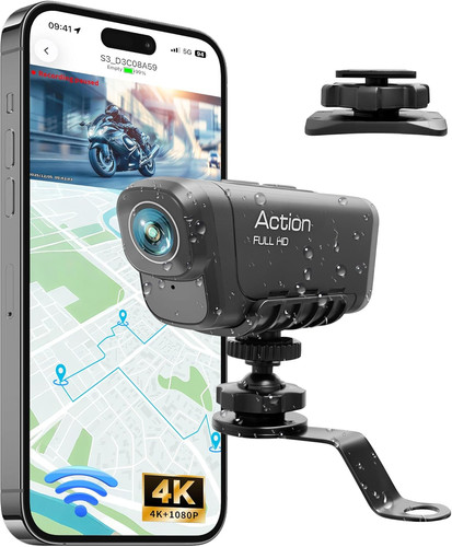 Dashcam moto 1080p doppia - dashcam,