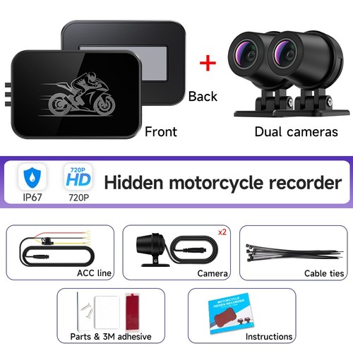Jiuyin dual 1080p - moto, dvr