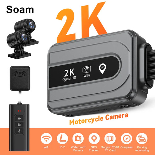 Dvr per moto - dash, cam