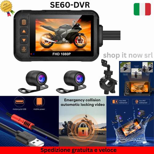 Se60 dvr moto - moto, doppia