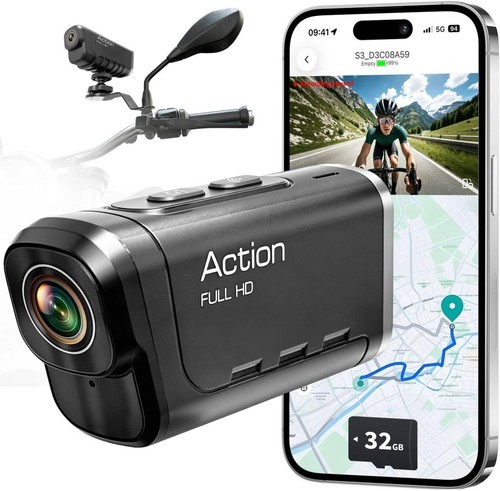 Dash cam moto 1080p - cam, 4k