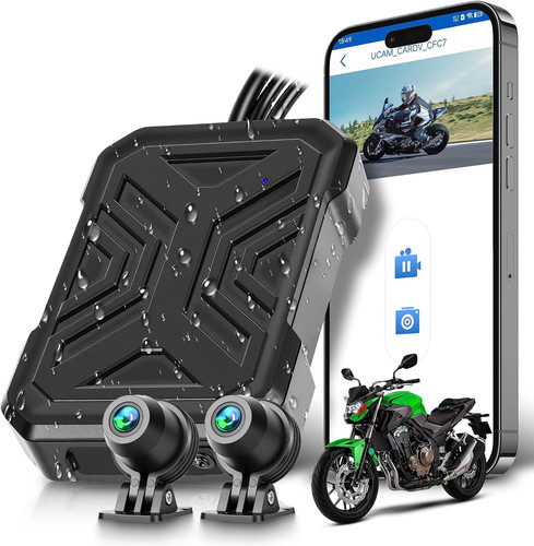 Dashcam moto 1080p - moto,