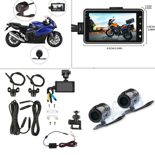 Telecamera moto dvr dash cam - telecamera,